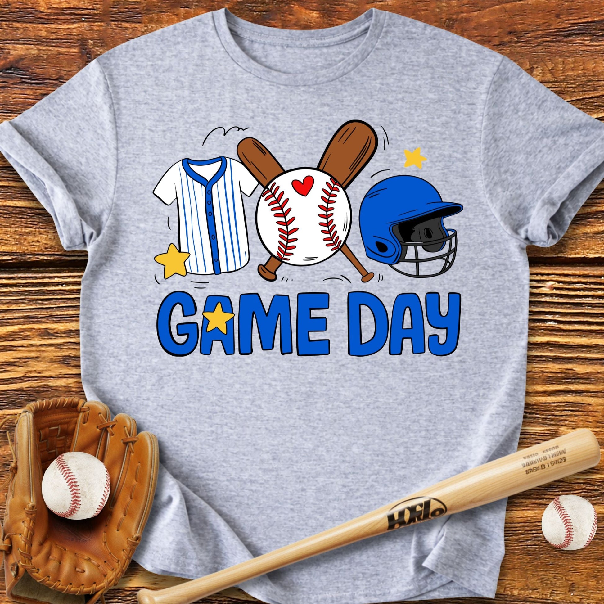 Baseball Game Day T-Shirt - HomeRun PrintsT-Shirt