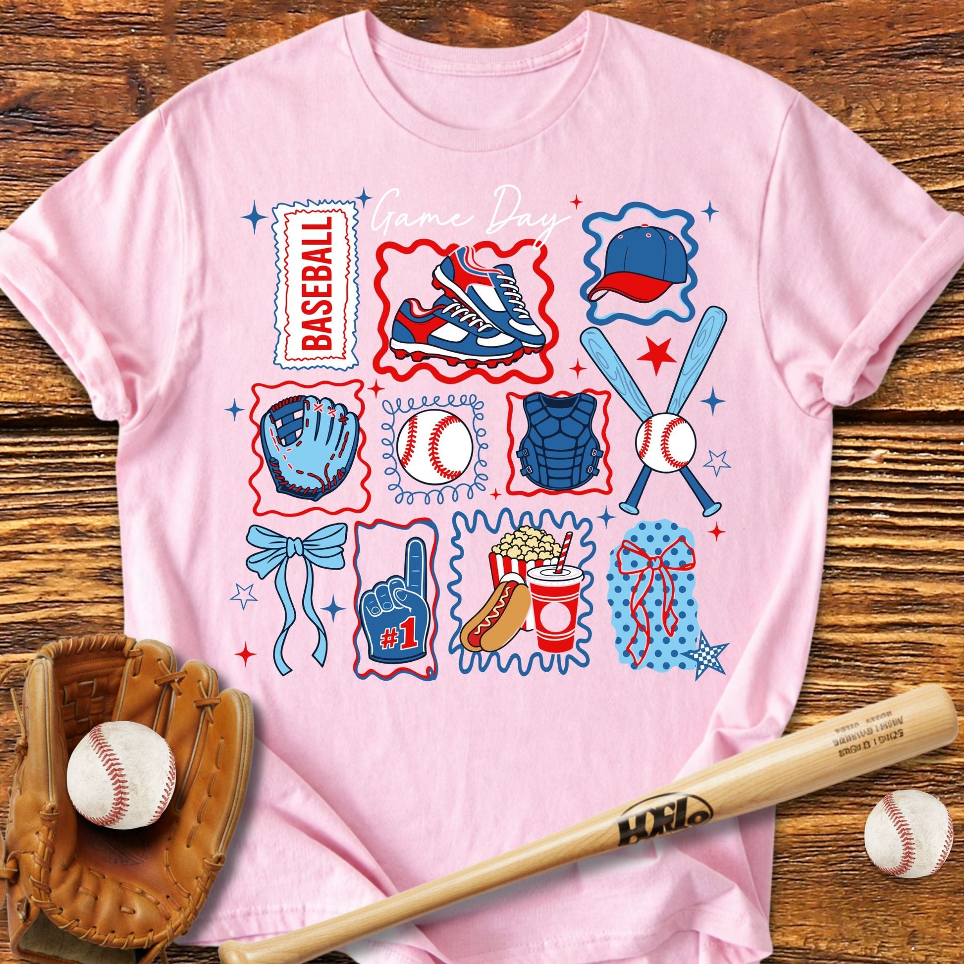 Baseball Game Day T-shirt - HomeRun PrintsT-Shirt