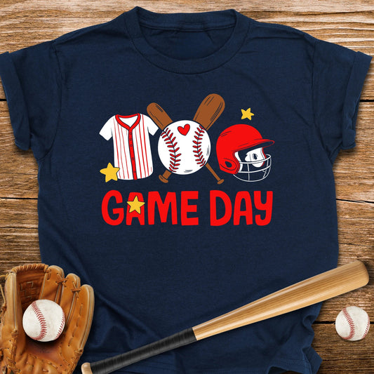 Baseball Game Day Youth Tee - HomeRun PrintsKids clothes