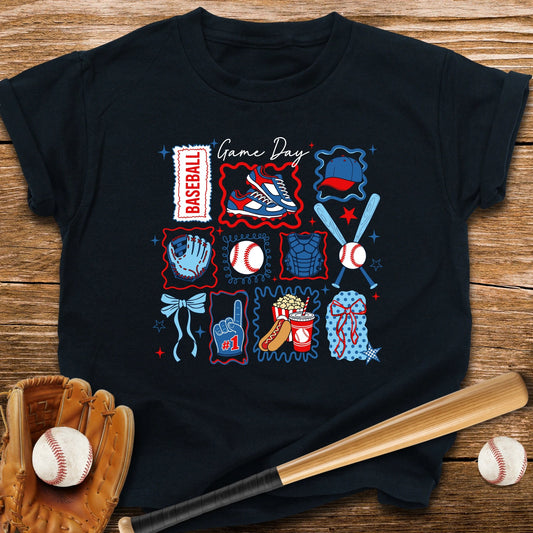 Baseball Game Day Youth Tee - HomeRun PrintsKids clothes