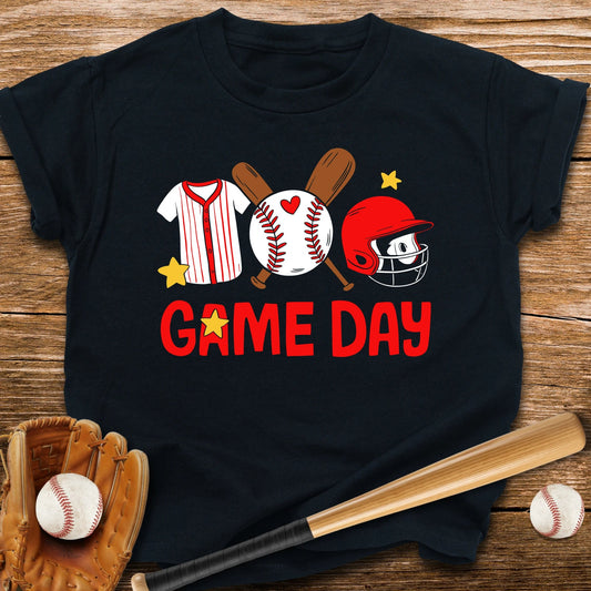 Baseball Game Day Youth Tee - HomeRun PrintsKids clothes