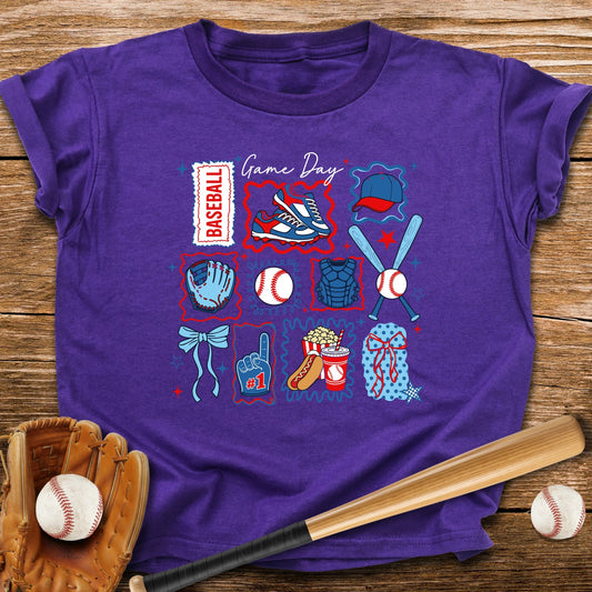 Baseball Game Day Youth Tee - HomeRun PrintsKids clothes