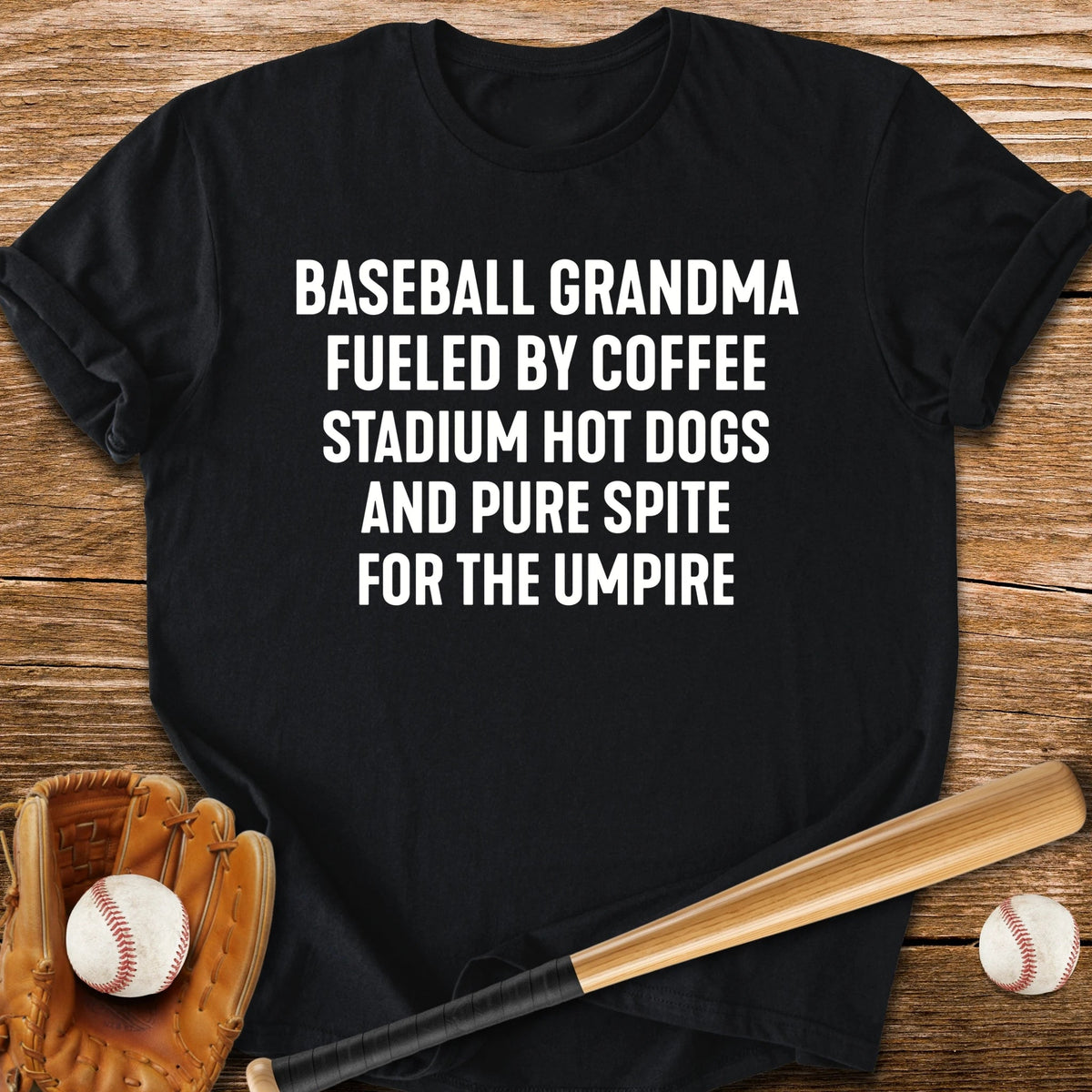Baseball Grandma - HomeRun PrintsT-Shirt