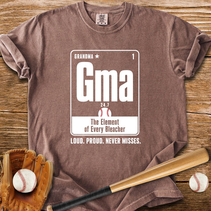 Baseball Grandma Element - HomeRun PrintsComfort Colors