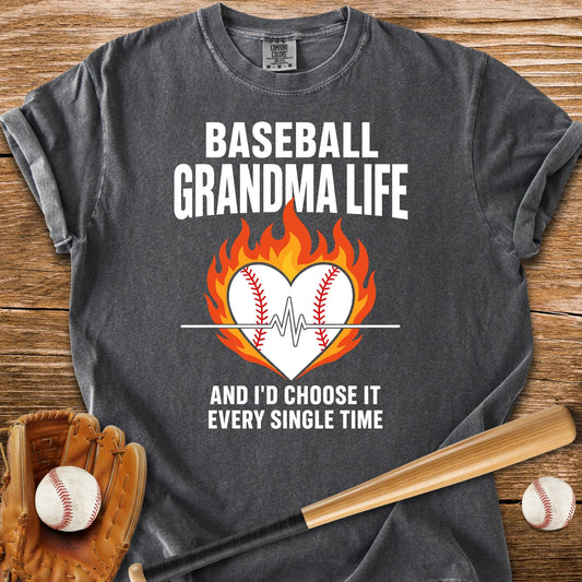 Baseball Grandma Life - HomeRun PrintsComfort Colors
