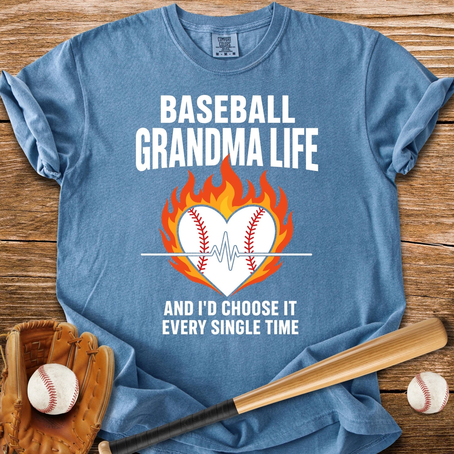 Baseball Grandma Life - HomeRun PrintsComfort Colors