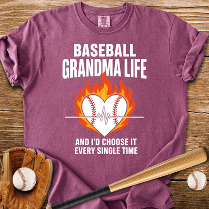 Baseball Grandma Life - HomeRun PrintsComfort Colors