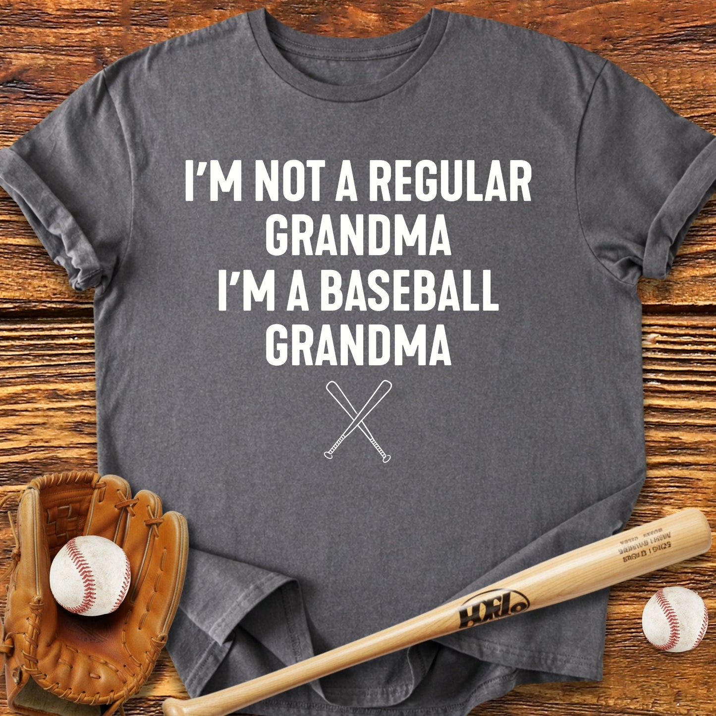 Baseball Grandma T-Shirt - HomeRun PrintsT-Shirt