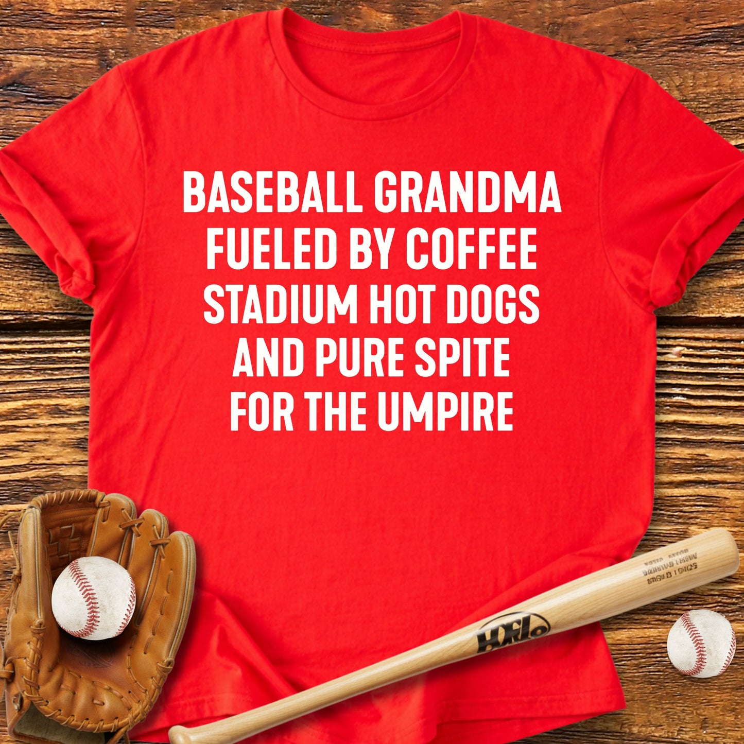 Baseball Grandma T-Shirt - HomeRun PrintsT-Shirt