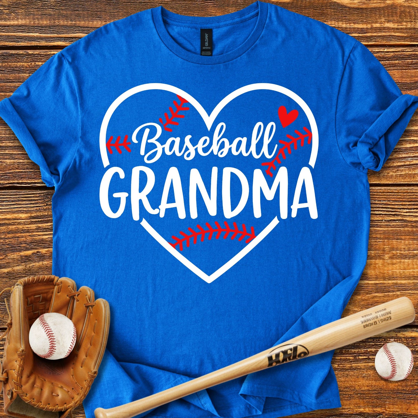 Baseball Grandma T-shirt - HomeRun PrintsT-Shirt