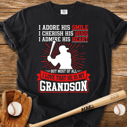 Baseball Grandma T-Shirt - HomeRun PrintsComfort Colors
