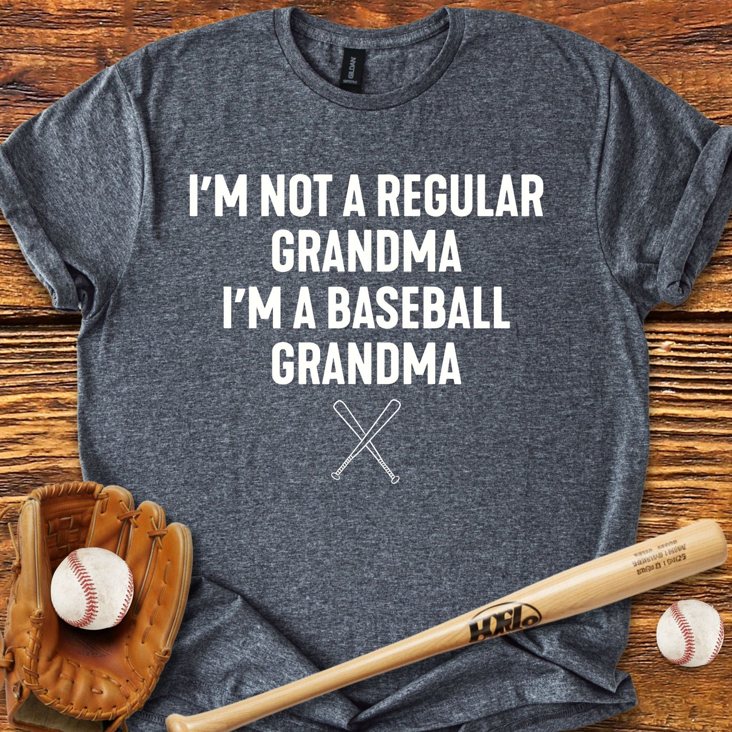 Baseball Grandma T-Shirt - HomeRun PrintsT-Shirt