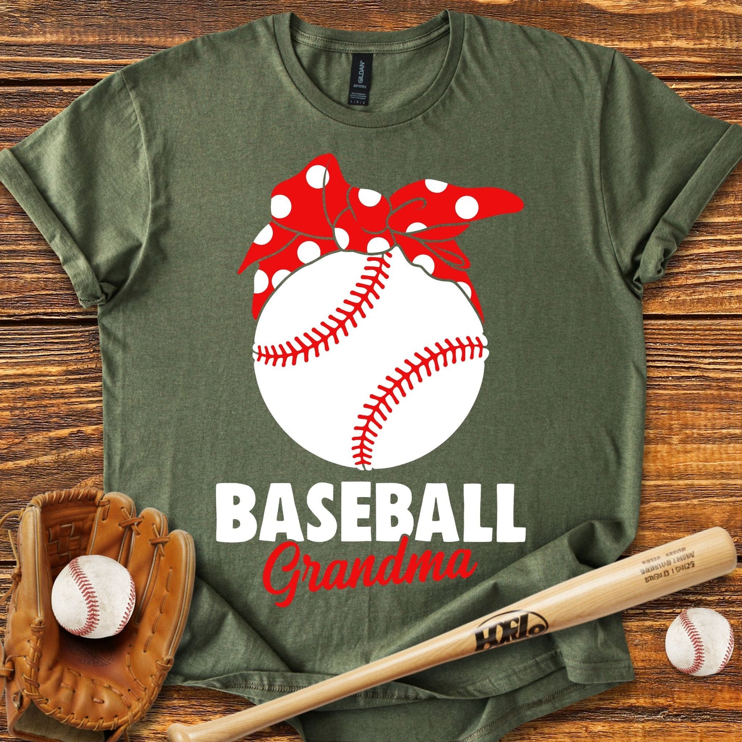 Baseball Grandma T-shirt - HomeRun PrintsT-Shirt