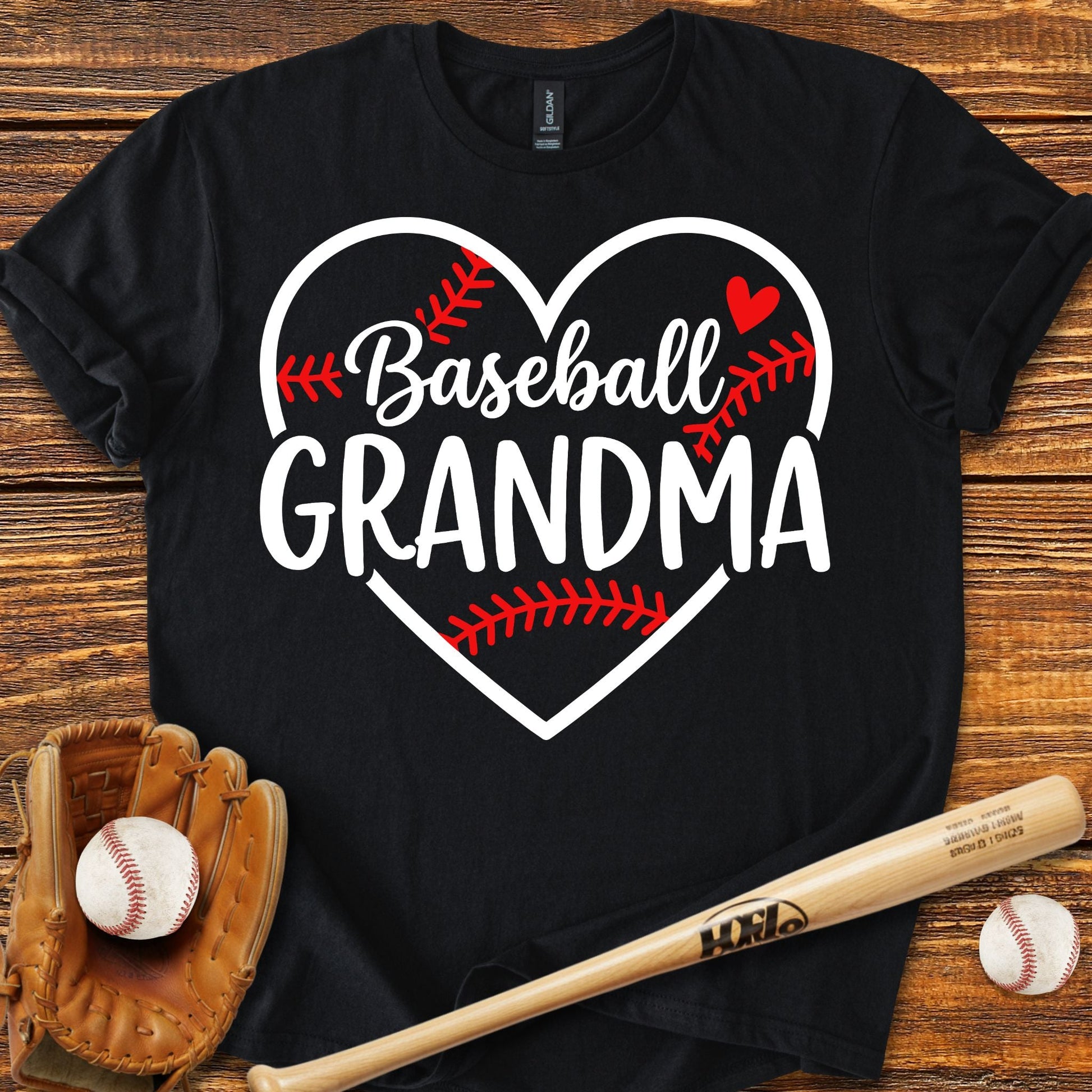 Baseball Grandma T-shirt - HomeRun PrintsT-Shirt