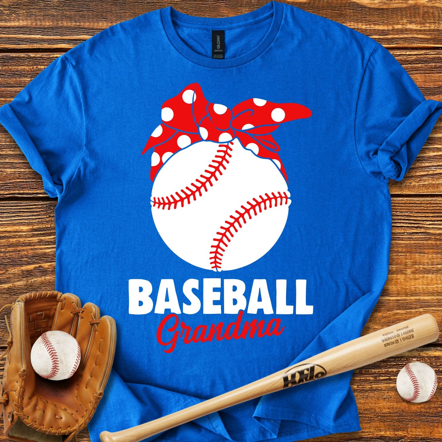 Baseball Grandma T-shirt - HomeRun PrintsT-Shirt