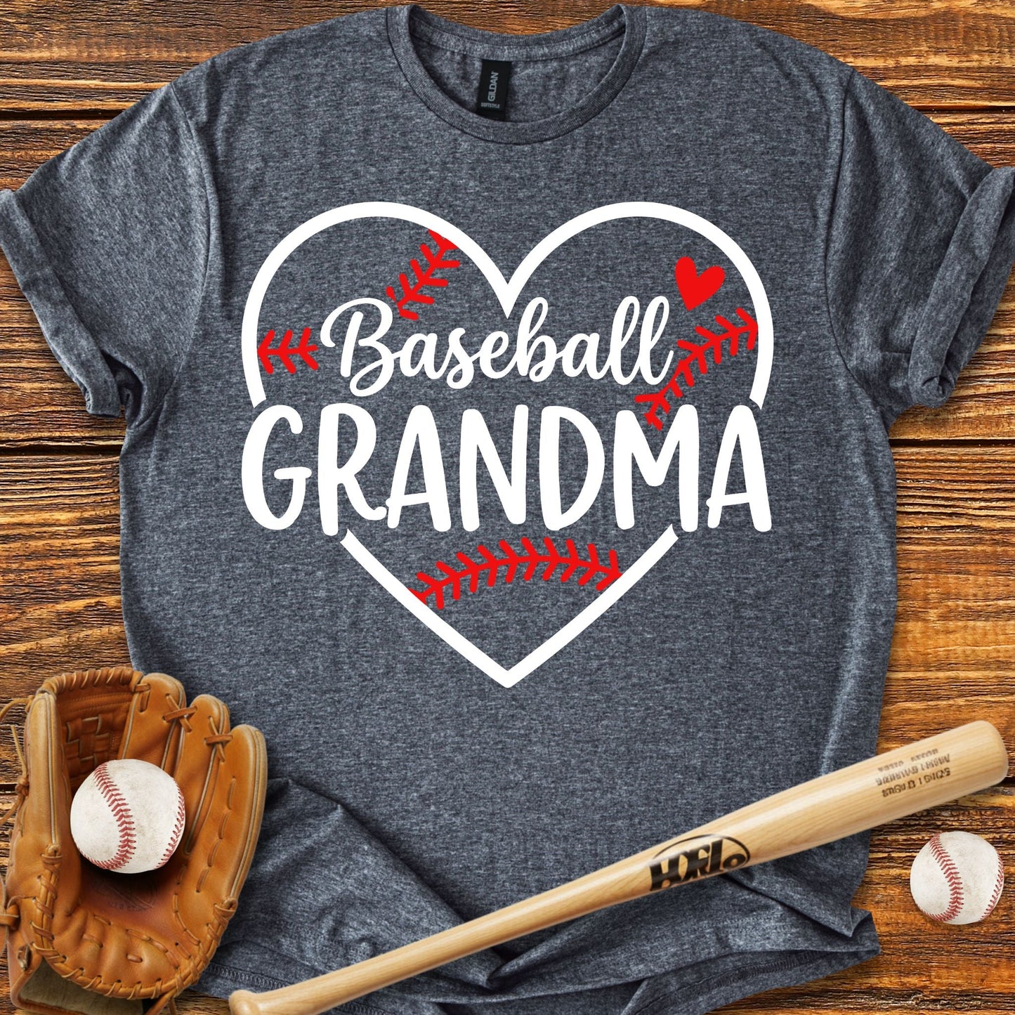 Baseball Grandma T-shirt - HomeRun PrintsT-Shirt