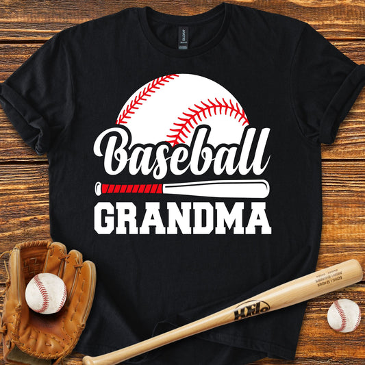 Baseball Grandma T-shirt - HomeRun PrintsT-Shirt