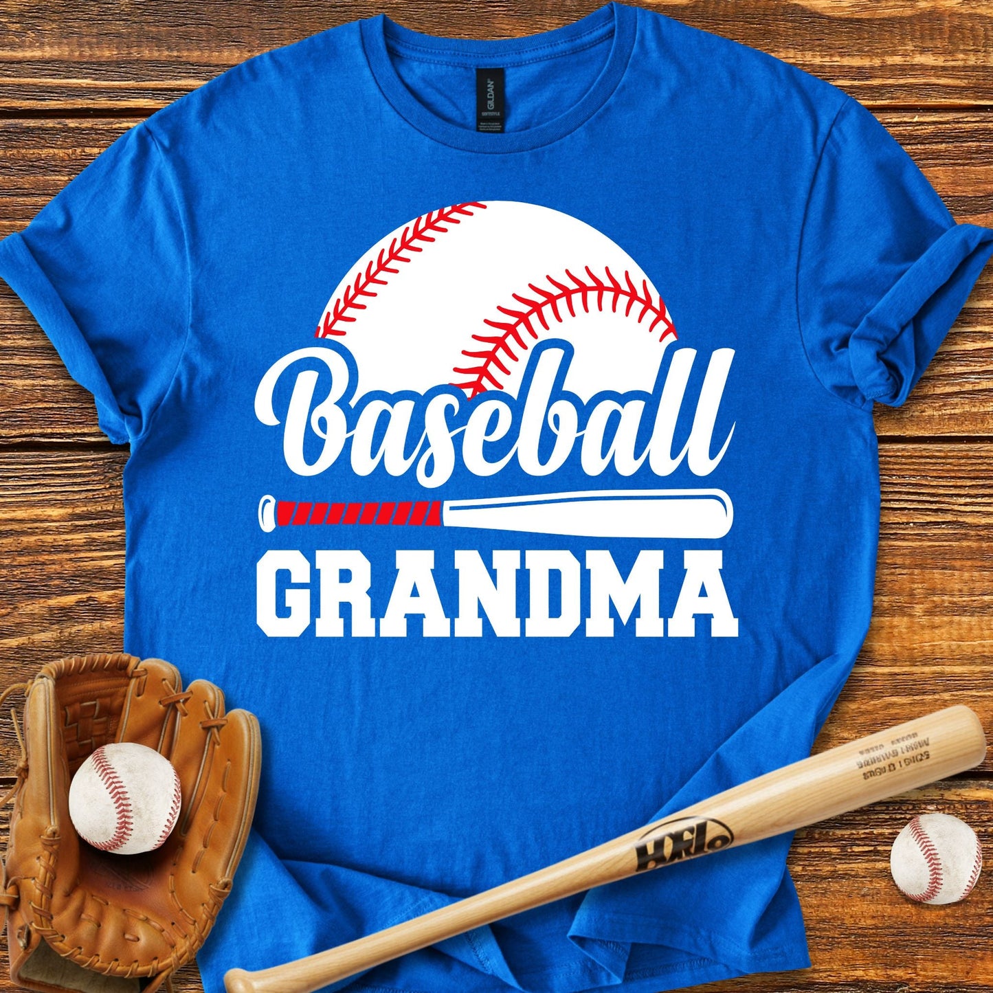 Baseball Grandma T-shirt - HomeRun PrintsT-Shirt