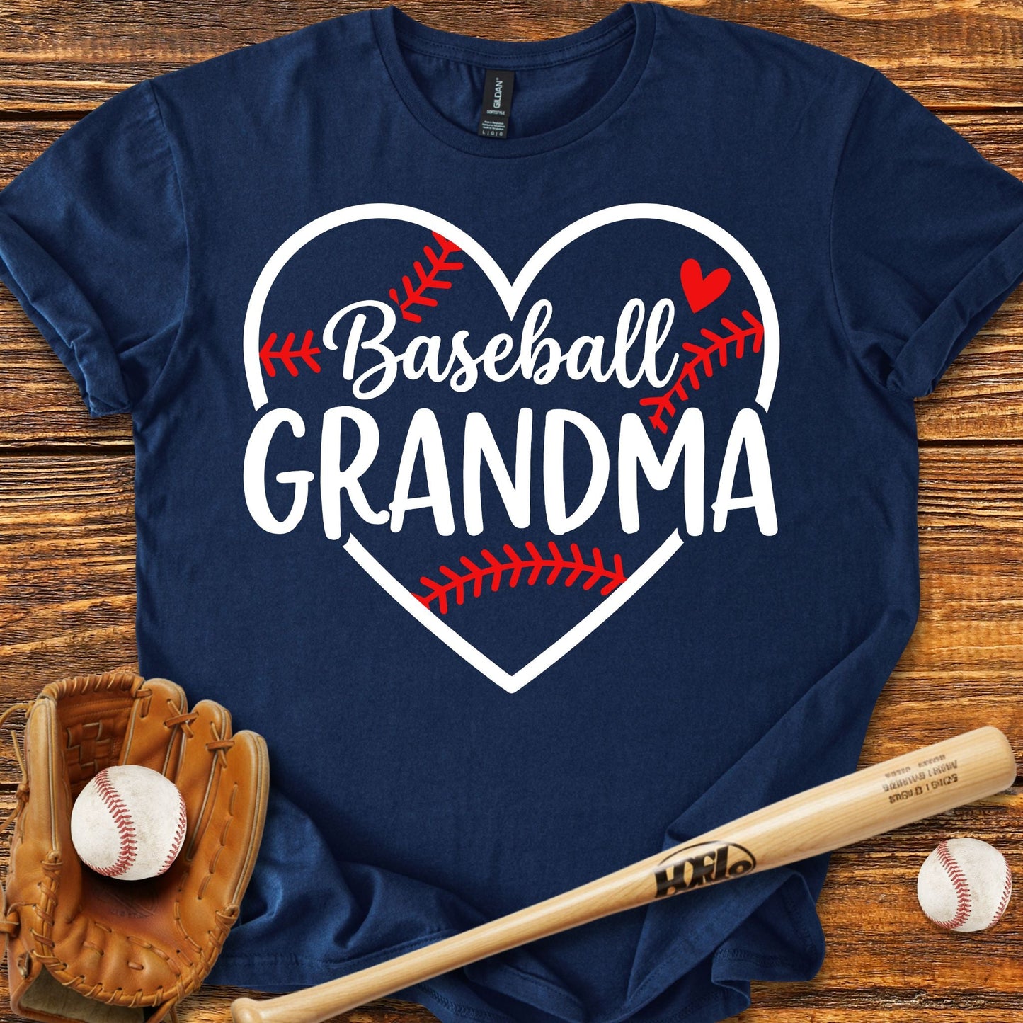 Baseball Grandma T-shirt - HomeRun PrintsT-Shirt