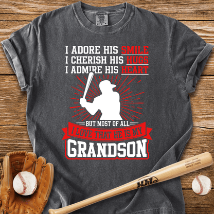Baseball Grandma T-Shirt - HomeRun PrintsComfort Colors