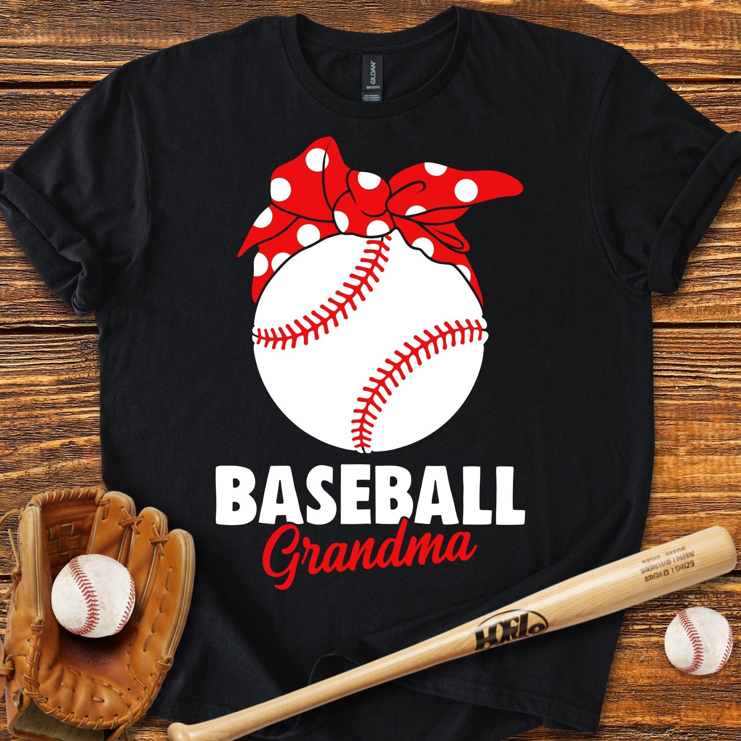 Baseball Grandma T-shirt - HomeRun PrintsT-Shirt