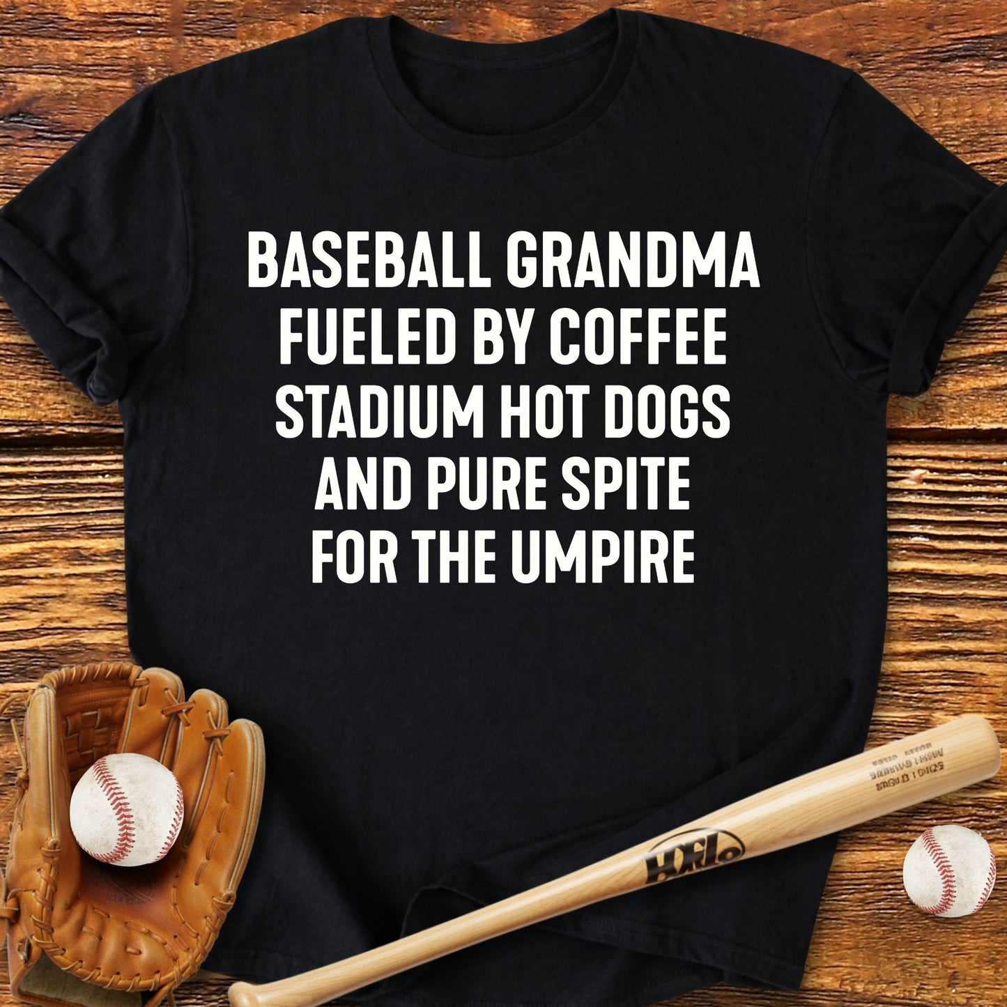 Baseball Grandma T-Shirt - HomeRun PrintsT-Shirt