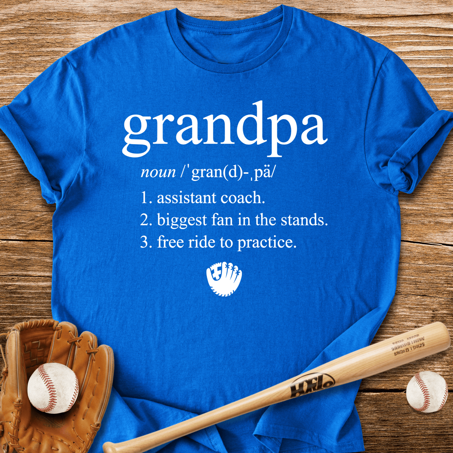 Baseball Grandpa Job T-Shirt - HomeRun PrintsT-Shirt