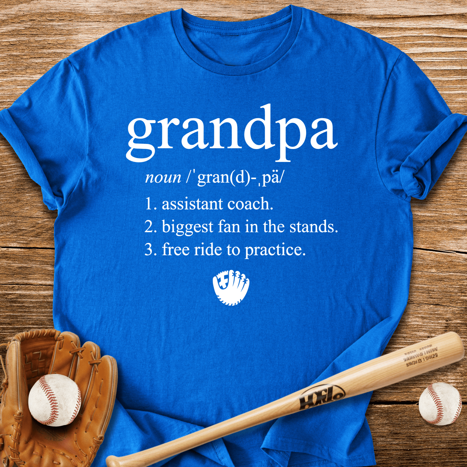 Baseball Grandpa Job T-Shirt - HomeRun PrintsT-Shirt