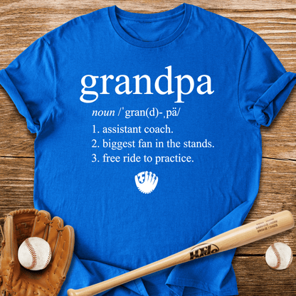 Baseball Grandpa Job T-Shirt - HomeRun PrintsT-Shirt