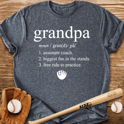 Baseball Grandpa Job T-Shirt - HomeRun PrintsT-Shirt