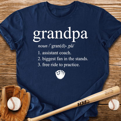 Baseball Grandpa Job T-Shirt - HomeRun PrintsT-Shirt