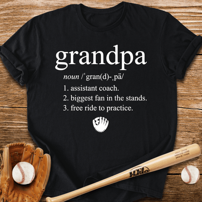 Baseball Grandpa Job T-Shirt - HomeRun PrintsT-Shirt