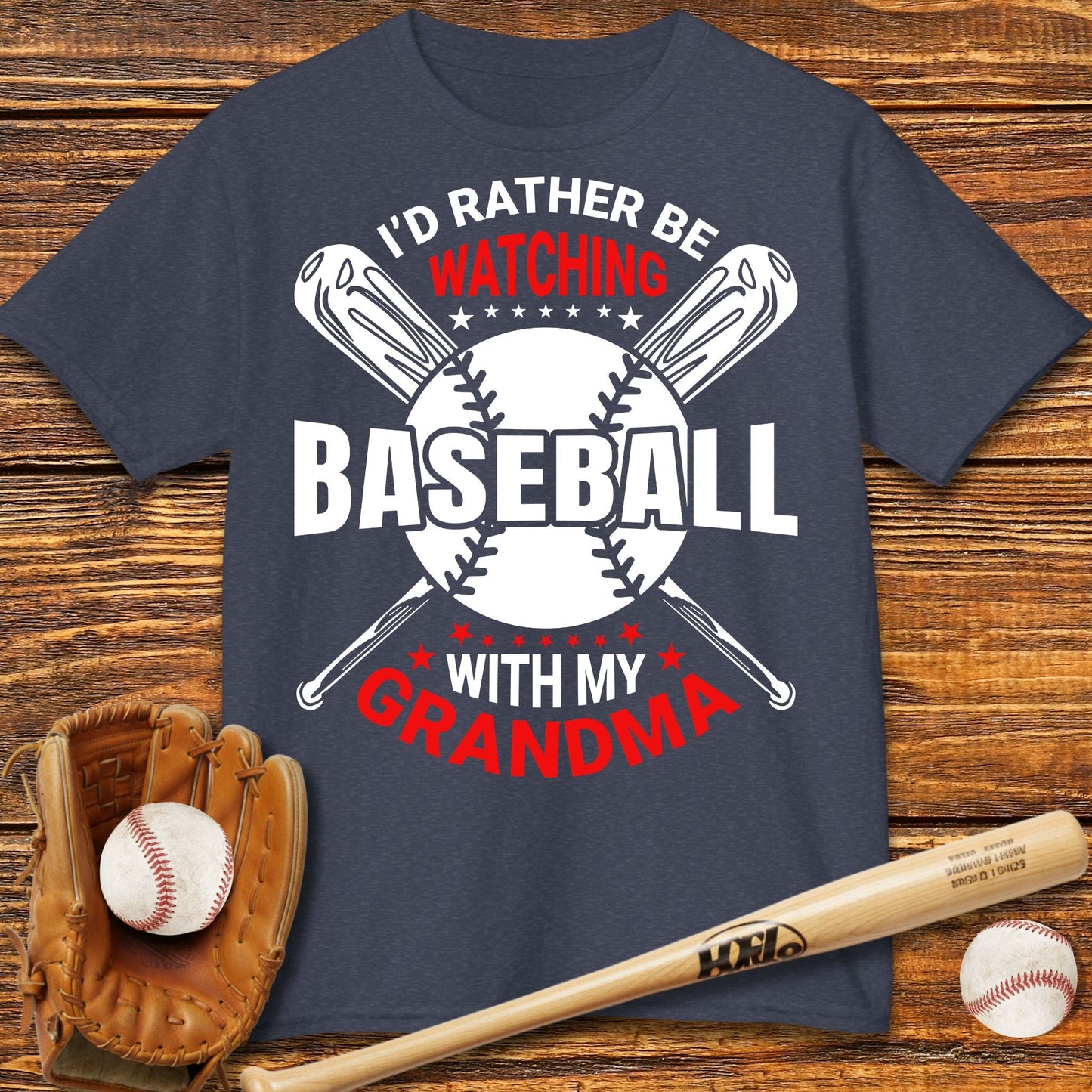 Baseball Grandson Granddaughter Kids T-shirt - HomeRun PrintsKids clothes