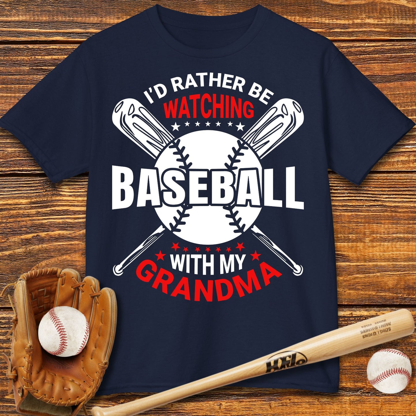 Baseball Grandson Granddaughter Kids T-shirt - HomeRun PrintsKids clothes