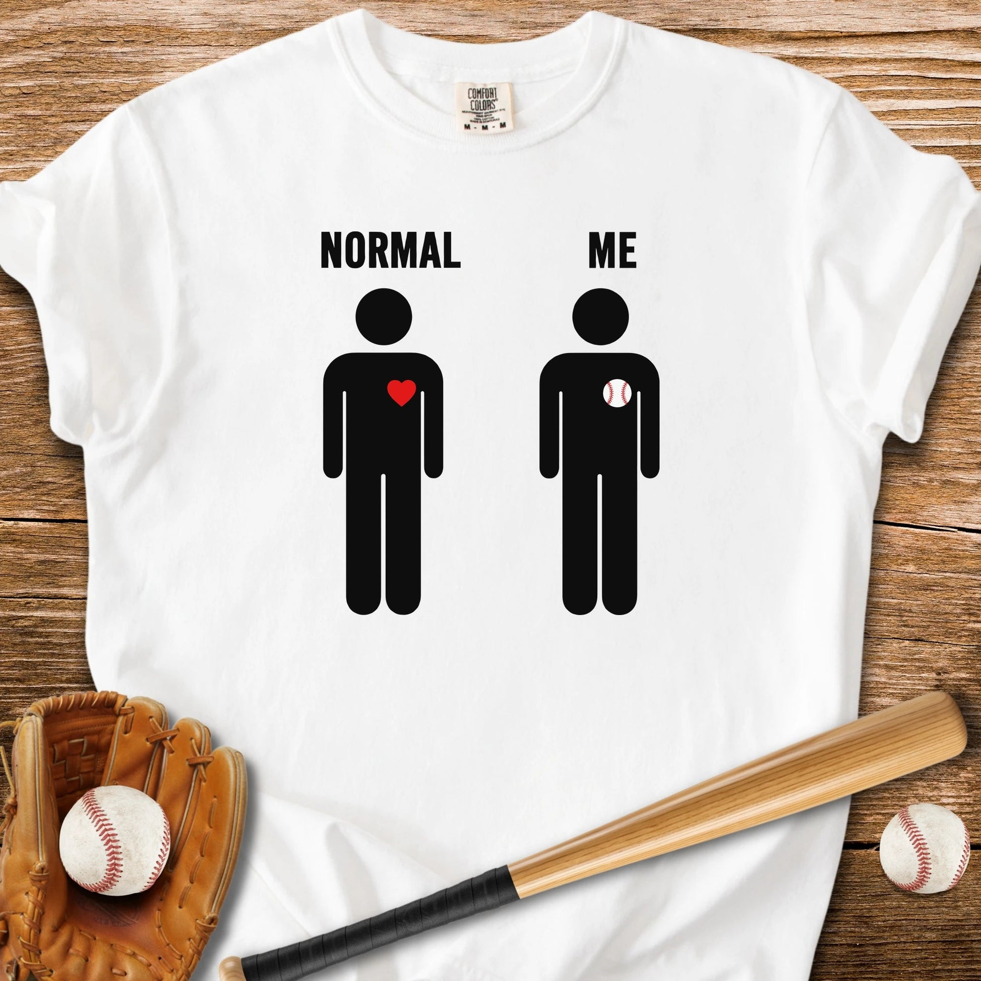 Baseball Heart Obsession - HomeRun PrintsComfort Colors