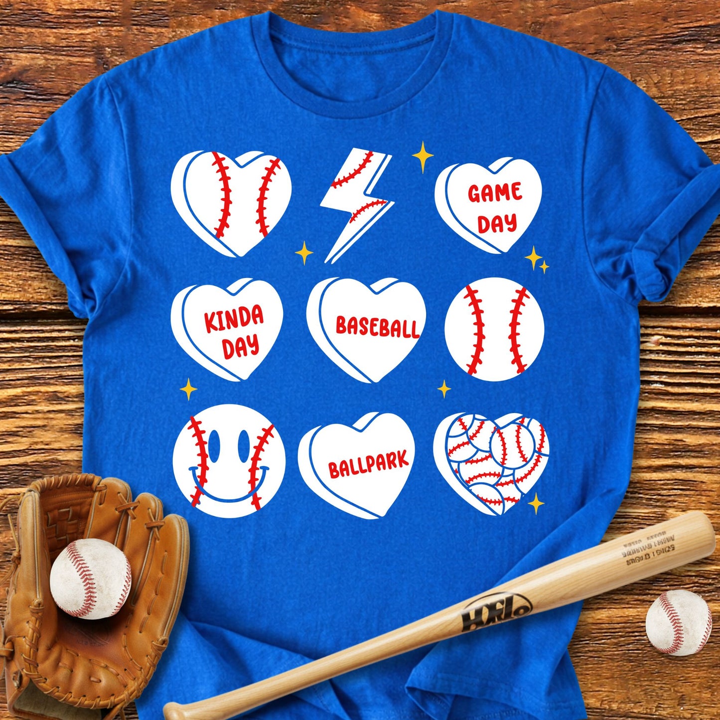 Baseball Heart T-shirt - HomeRun PrintsT-Shirt