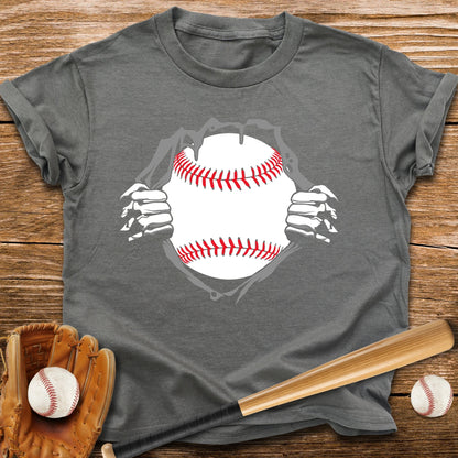 Baseball Hero Chest Reveal Youth Tee - HomeRun PrintsKids clothes