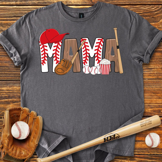 Baseball Mama T-shirt - HomeRun PrintsT-Shirt