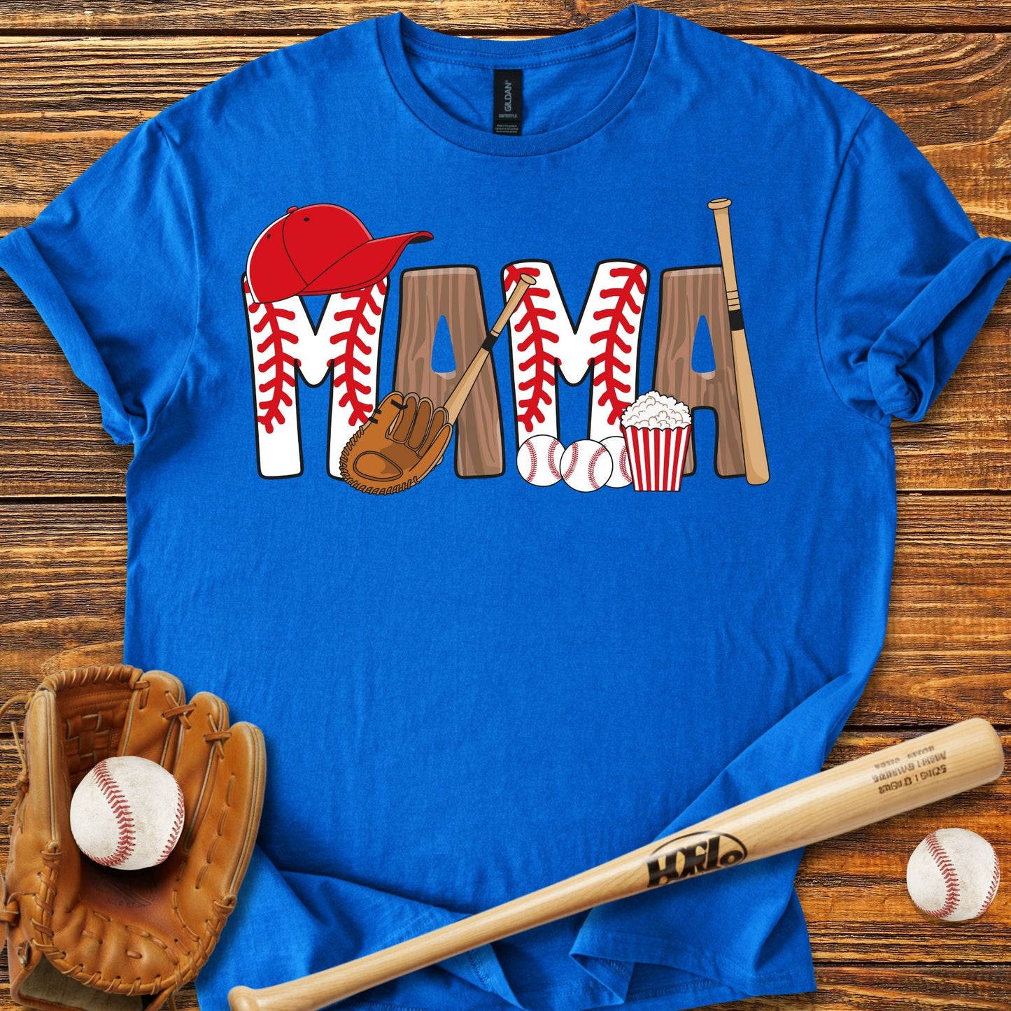 Baseball Mama T-shirt - HomeRun PrintsT-Shirt