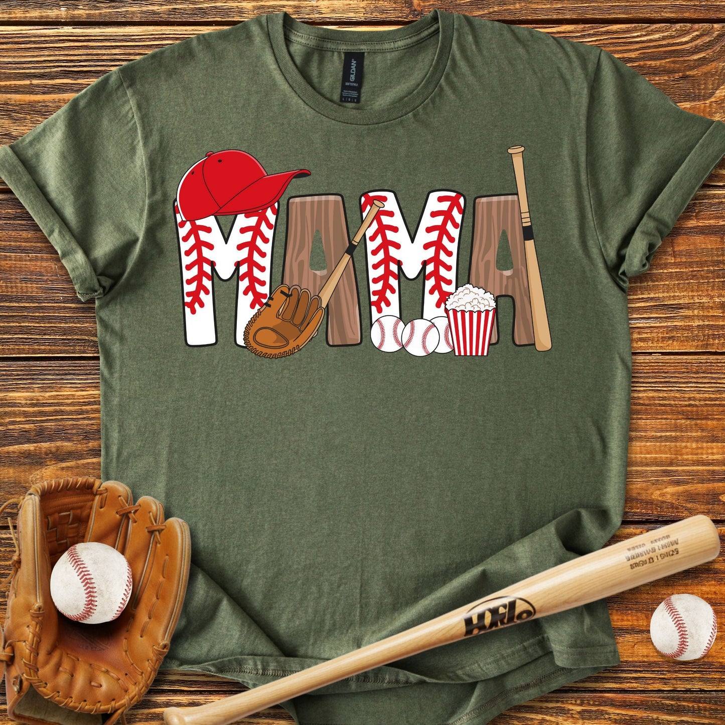 Baseball Mama T-shirt - HomeRun PrintsT-Shirt
