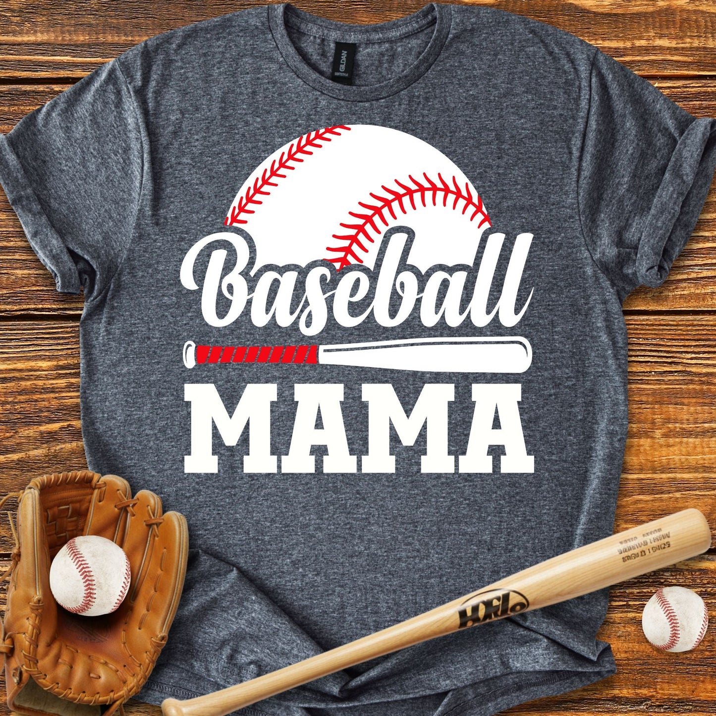 Baseball Mama T-shirt - HomeRun PrintsT-Shirt