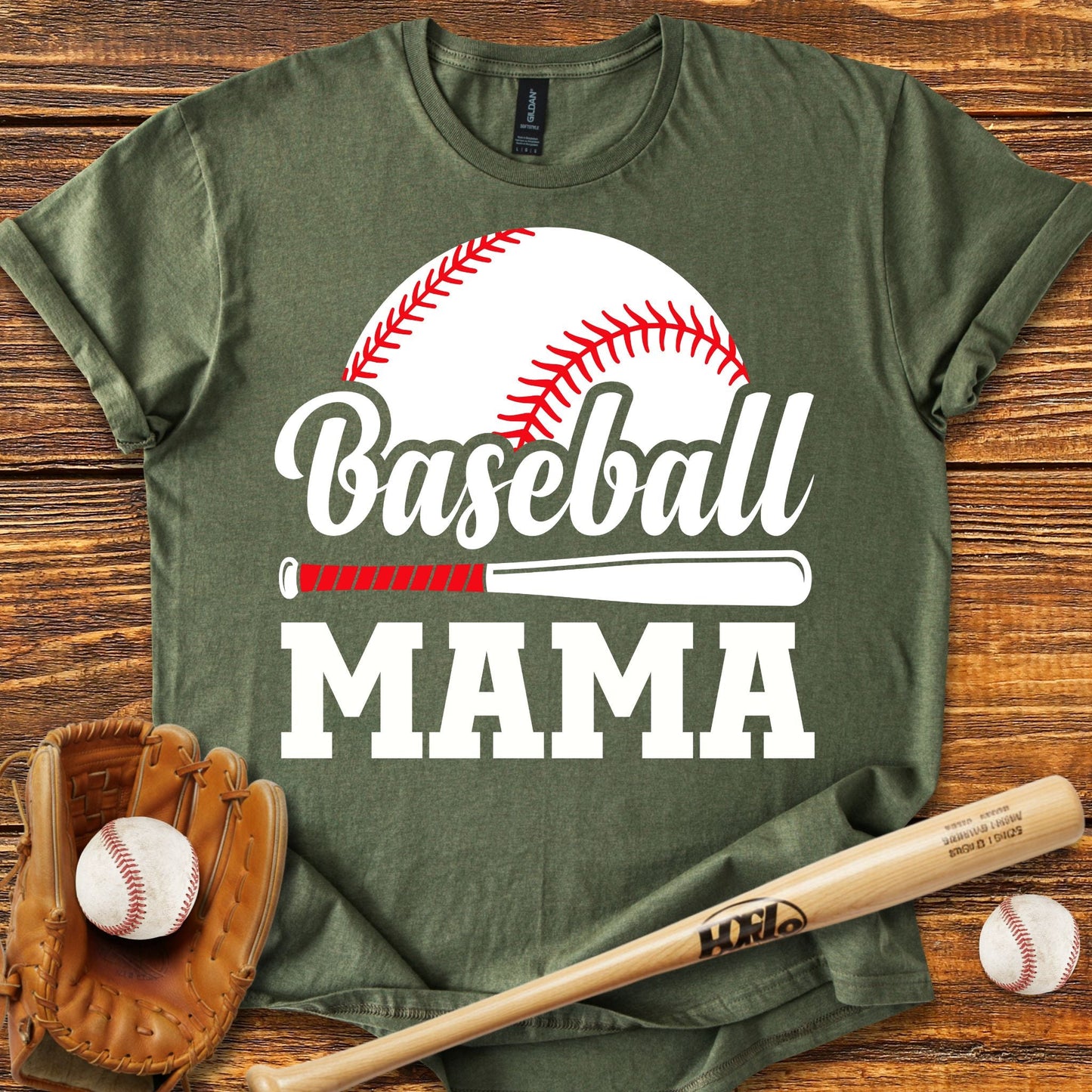 Baseball Mama T-shirt - HomeRun PrintsT-Shirt