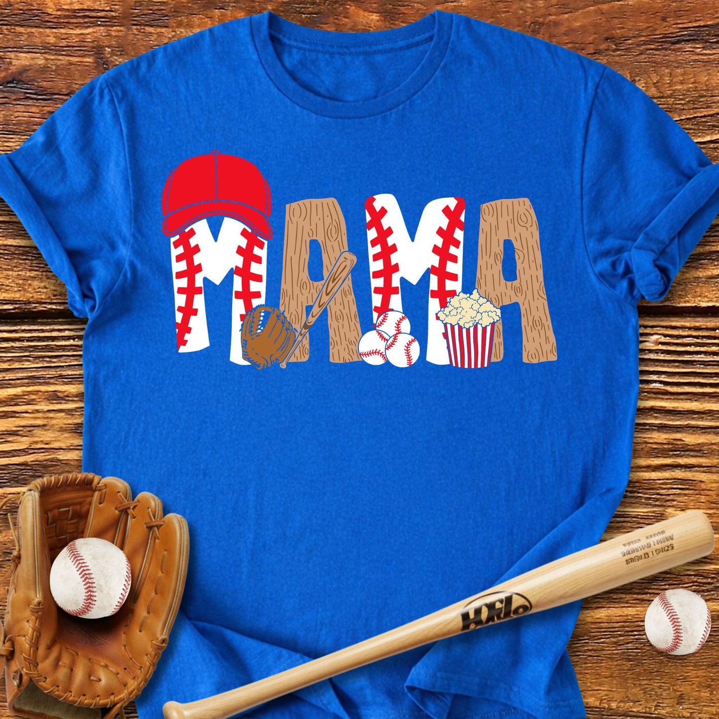 Baseball Mama T-Shirt - HomeRun PrintsT-Shirt