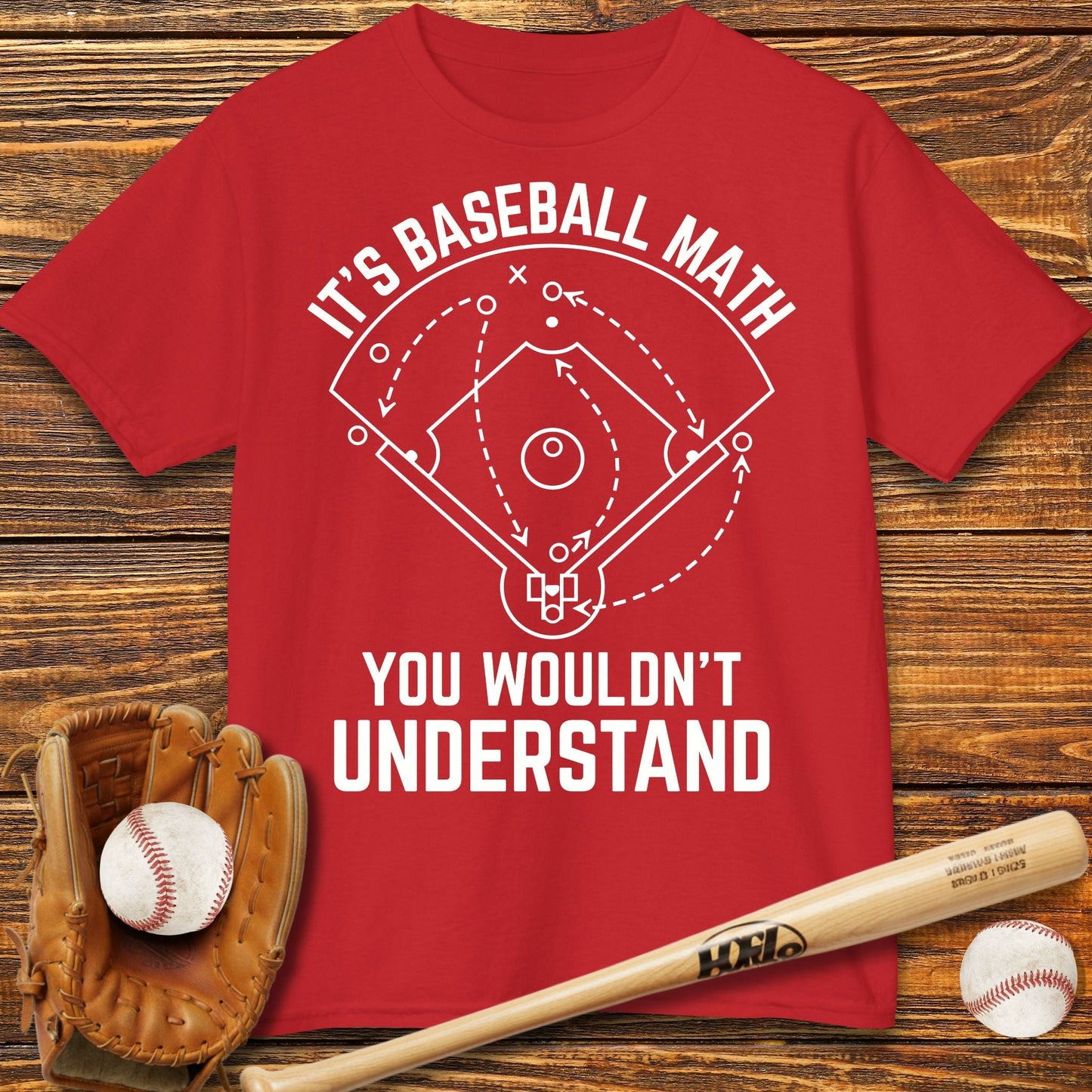 Baseball Math Kids T-Shirt - HomeRun PrintsKids clothes