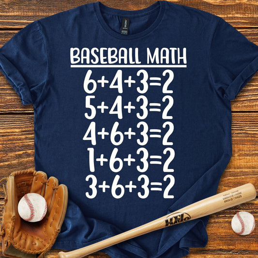 Baseball Math T-shirt - HomeRun PrintsT-Shirt