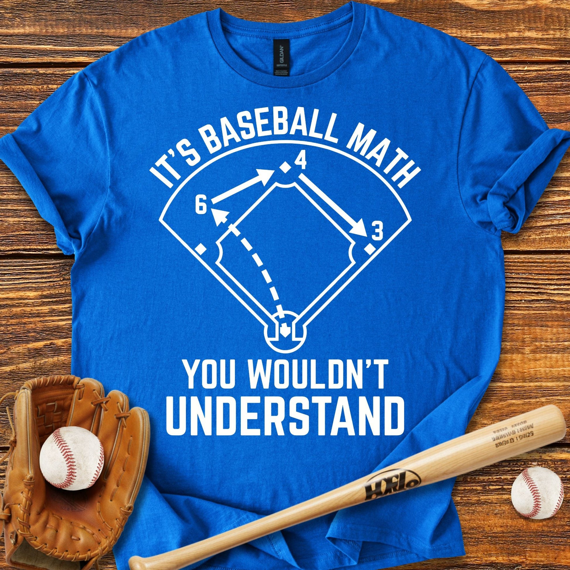 Baseball Math T-shirt - HomeRun PrintsT-Shirt