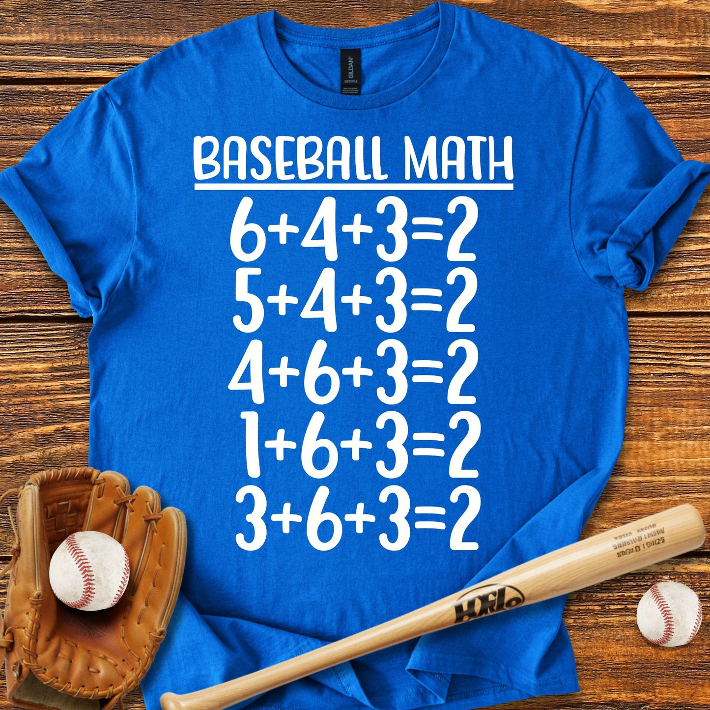 Baseball Math T-shirt - HomeRun PrintsT-Shirt