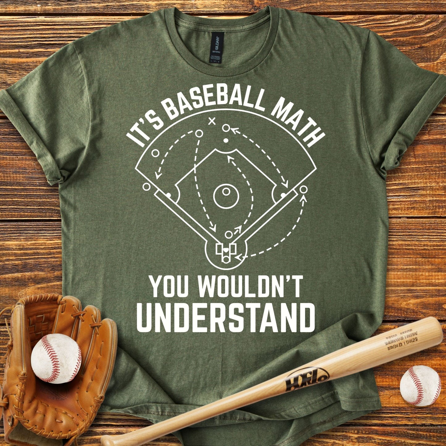 Baseball Math T-shirt - HomeRun PrintsT-Shirt