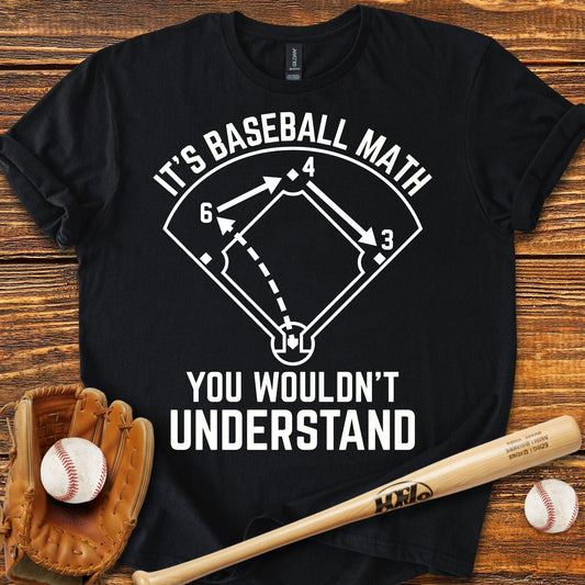 Baseball Math T-shirt - HomeRun PrintsT-Shirt