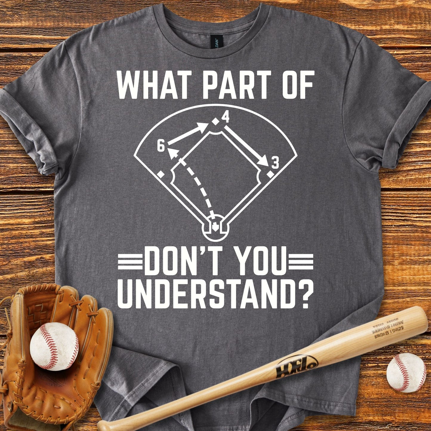 Baseball Math T-shirt - HomeRun PrintsT-Shirt